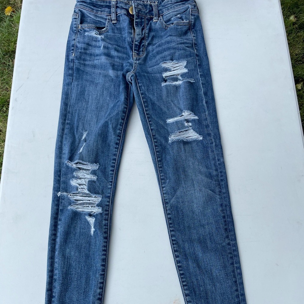 American Eagle Hi-Rise Jeggings, Size 2